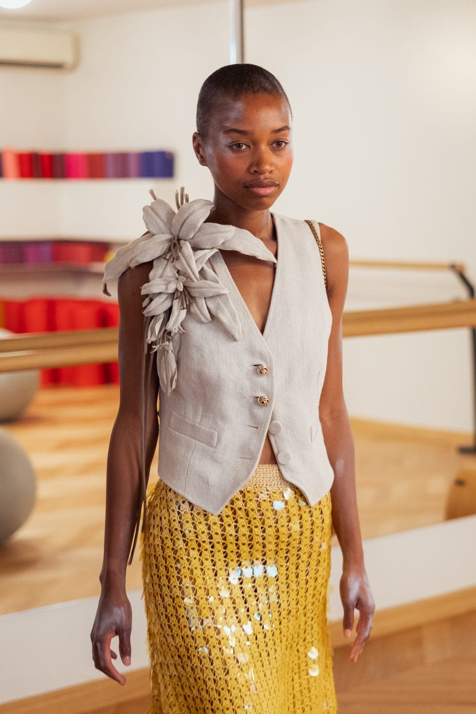 Julie de Libran runway show, Paris, look 7