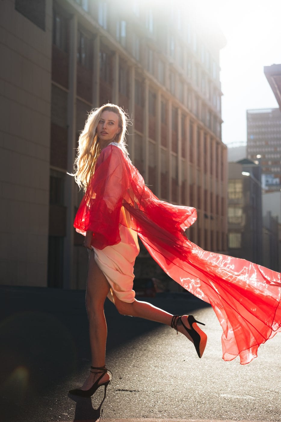 Pascale, Living Vestige fashion editorial, District Six, Cape Town, photograph 1