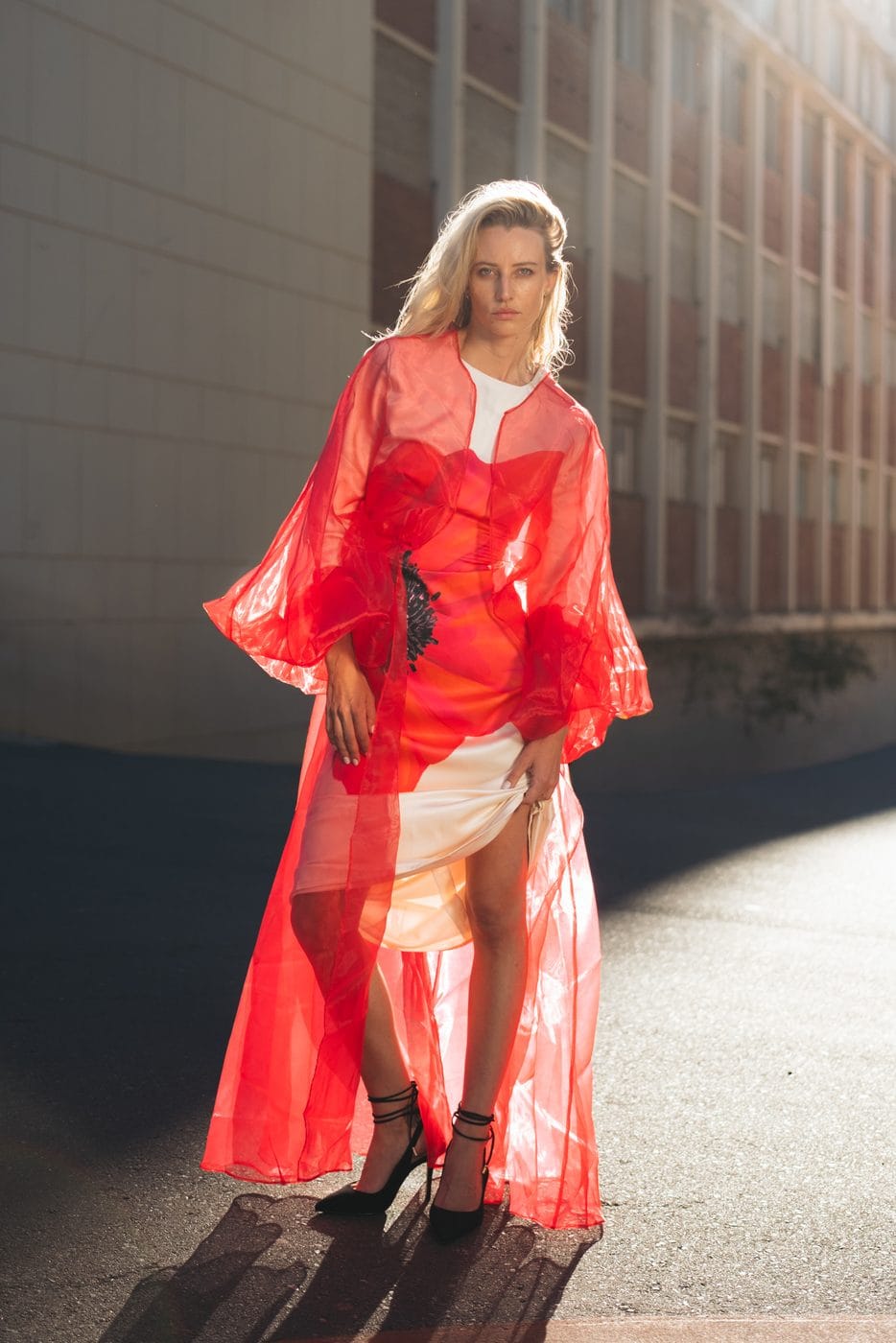 Pascale, Living Vestige fashion editorial, District Six, Cape Town, photograph 2