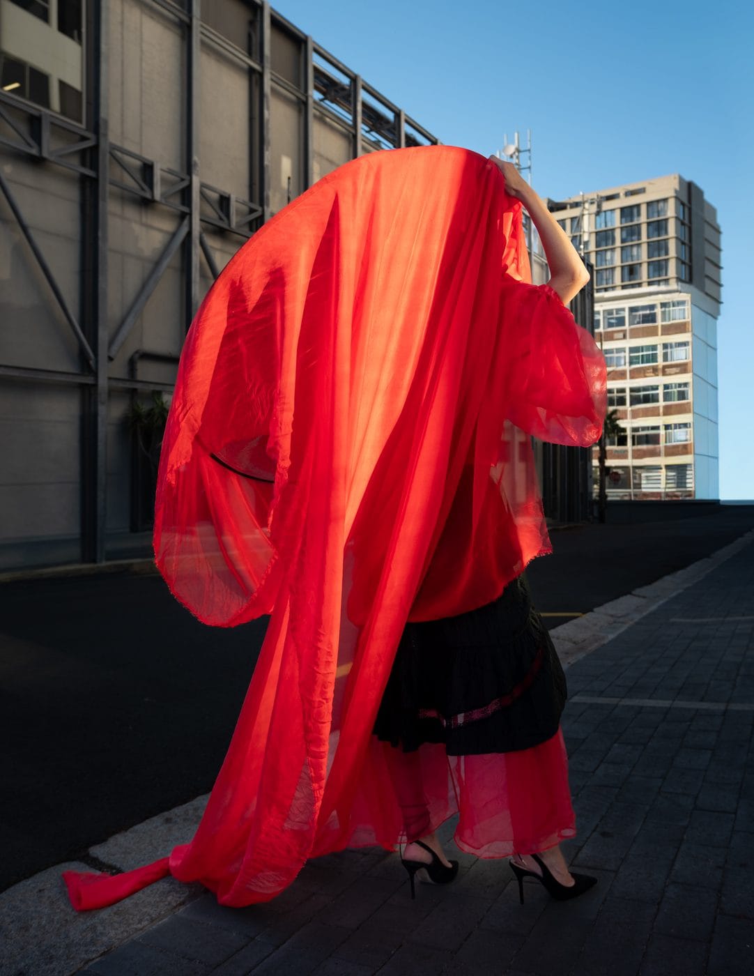 Pascale, Living Vestige fashion editorial, District Six, Cape Town, photograph 4