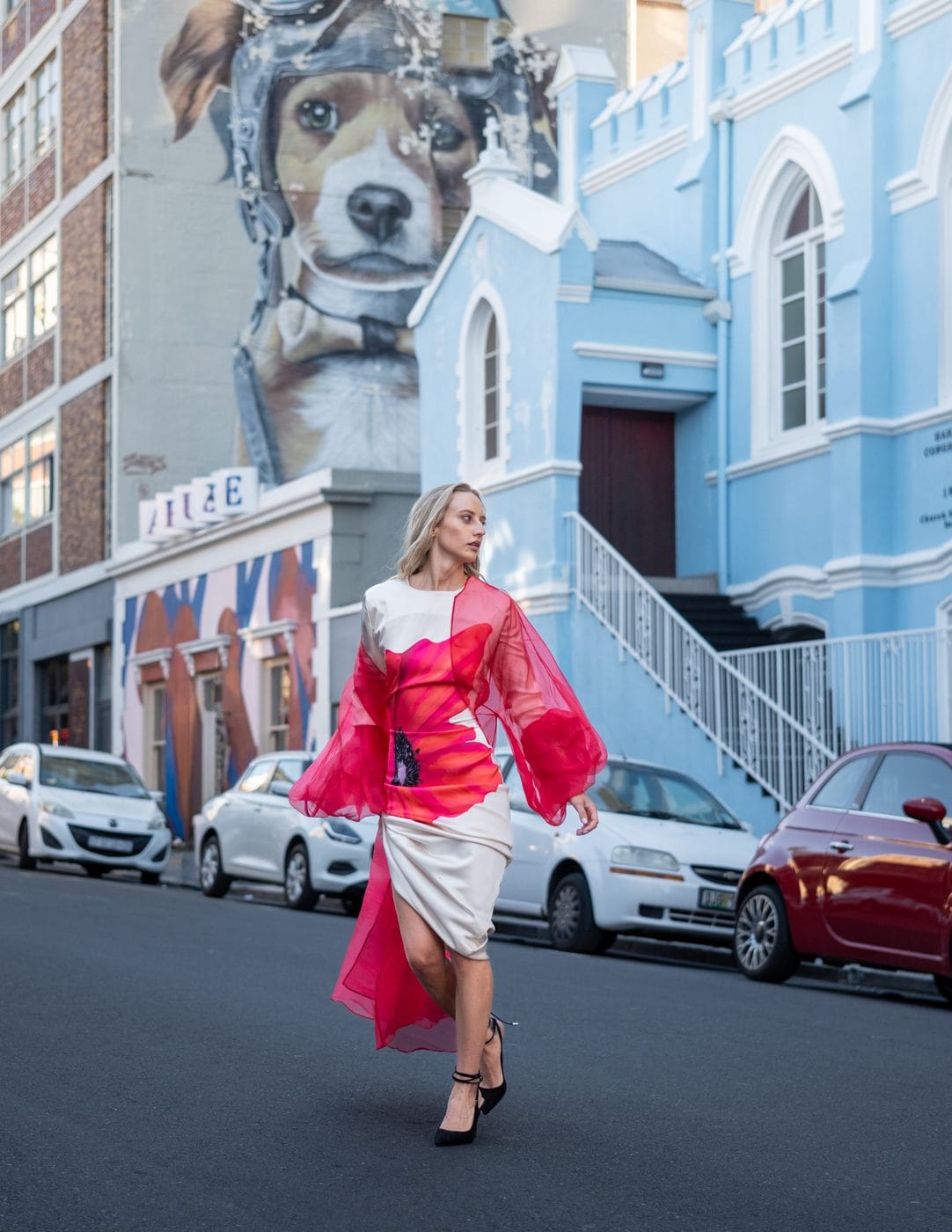 Pascale, Living Vestige fashion editorial, District Six, Cape Town, photograph 8