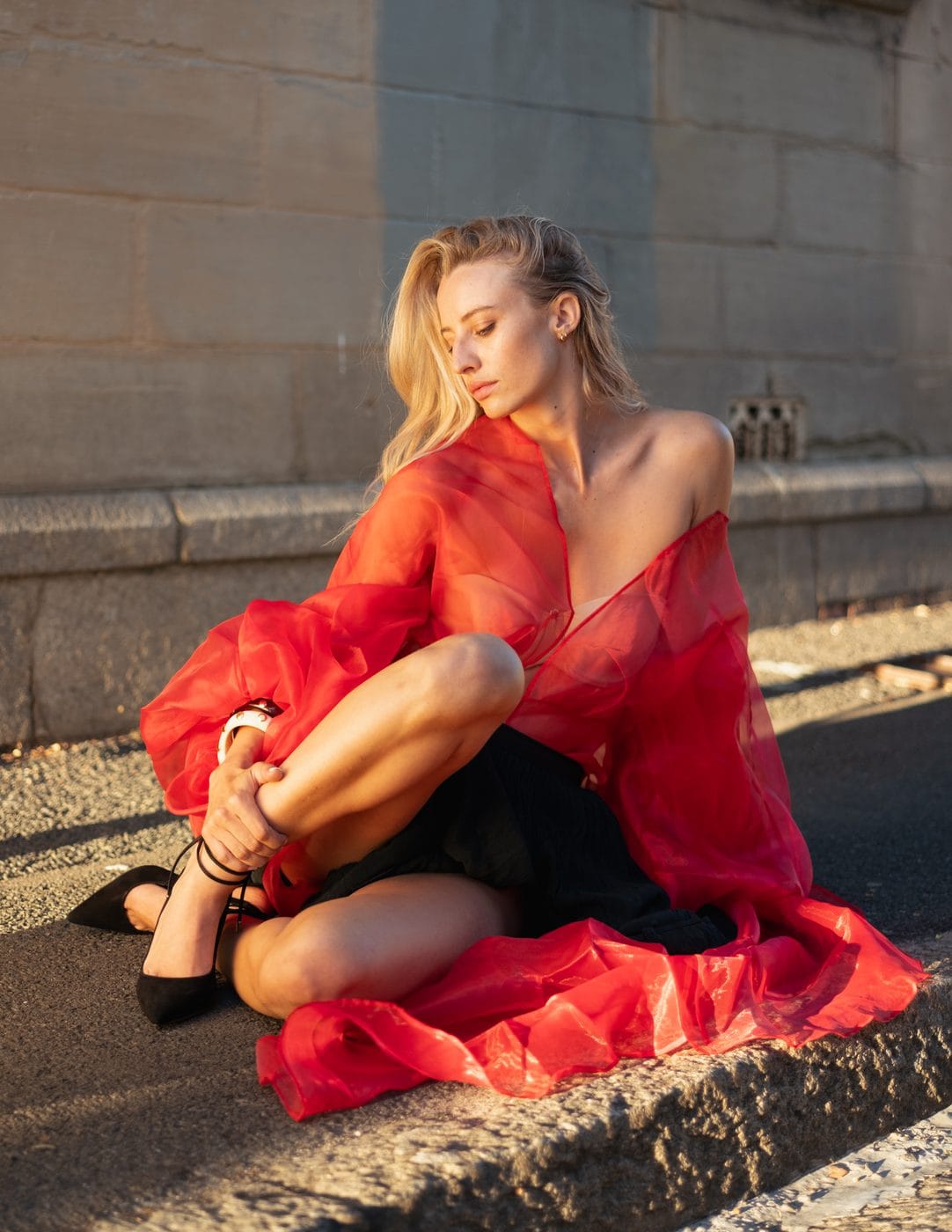 Pascale, Living Vestige fashion editorial, District Six, Cape Town, photograph 15