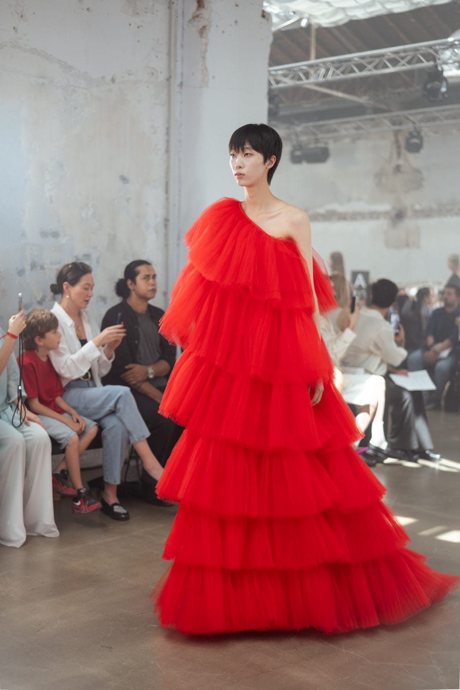 RVNG runway show, Paris, look 1