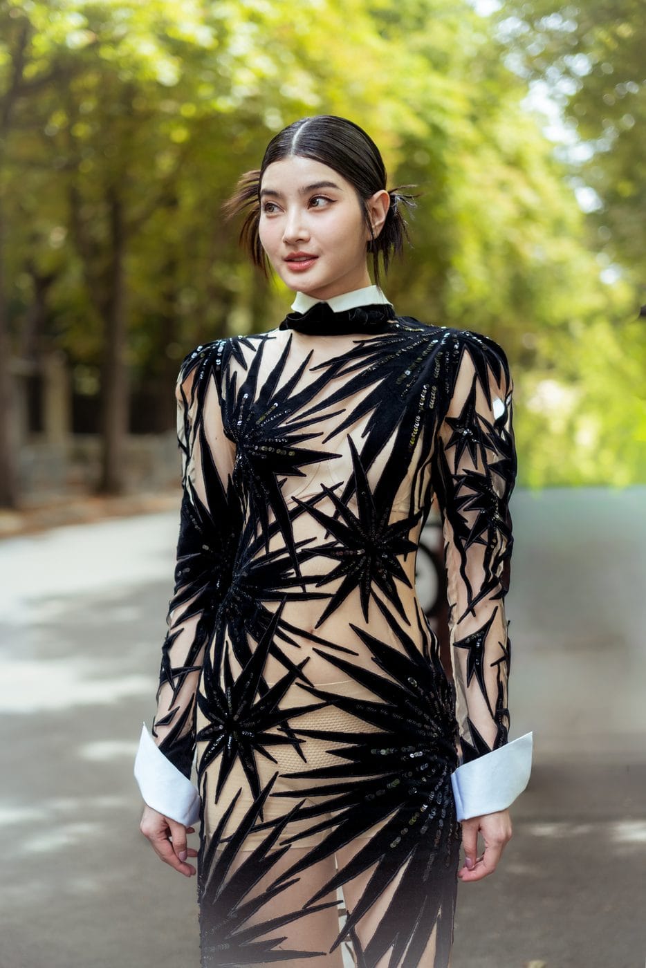 Yanina Couture, arrivals, Paris Haute Couture Week, photograph 20
