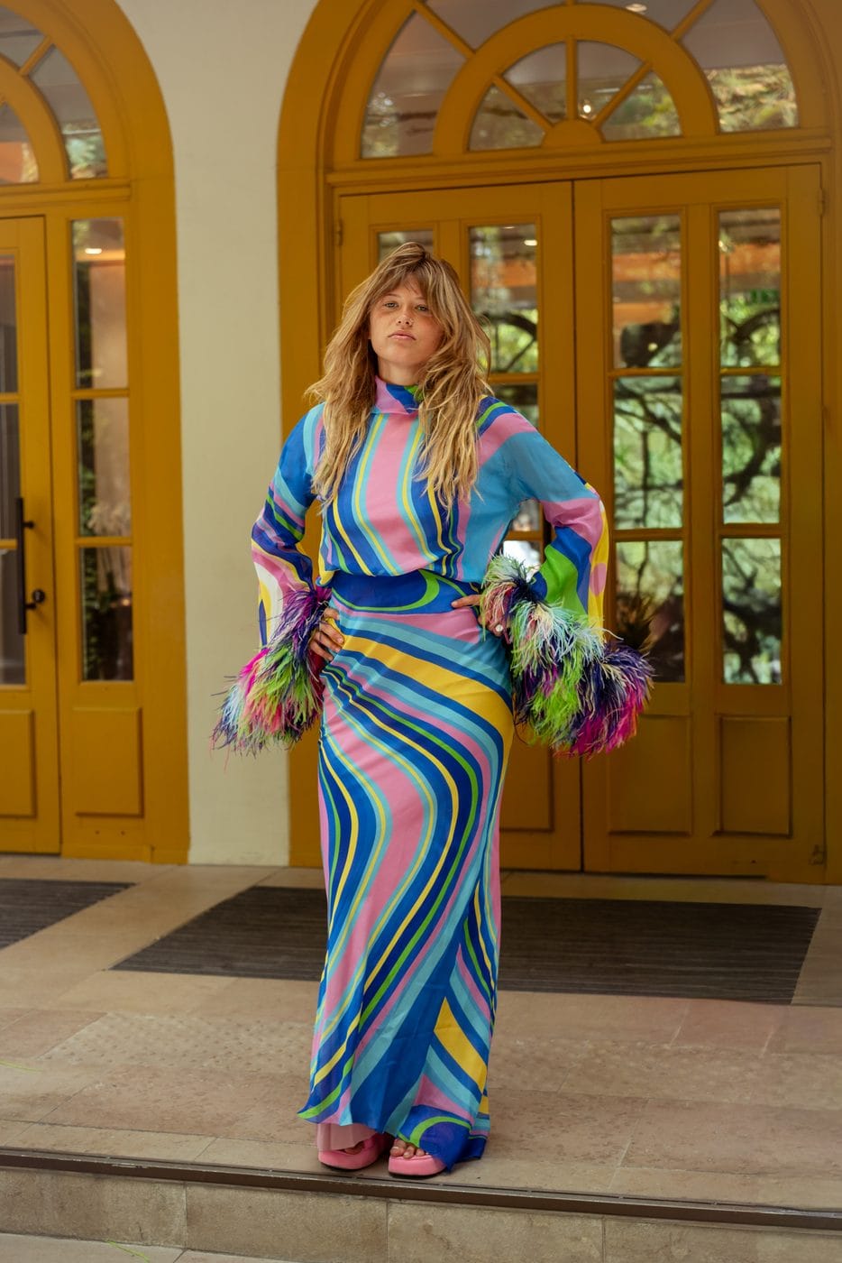 Yanina Couture, arrivals, Paris Haute Couture Week, photograph 23
