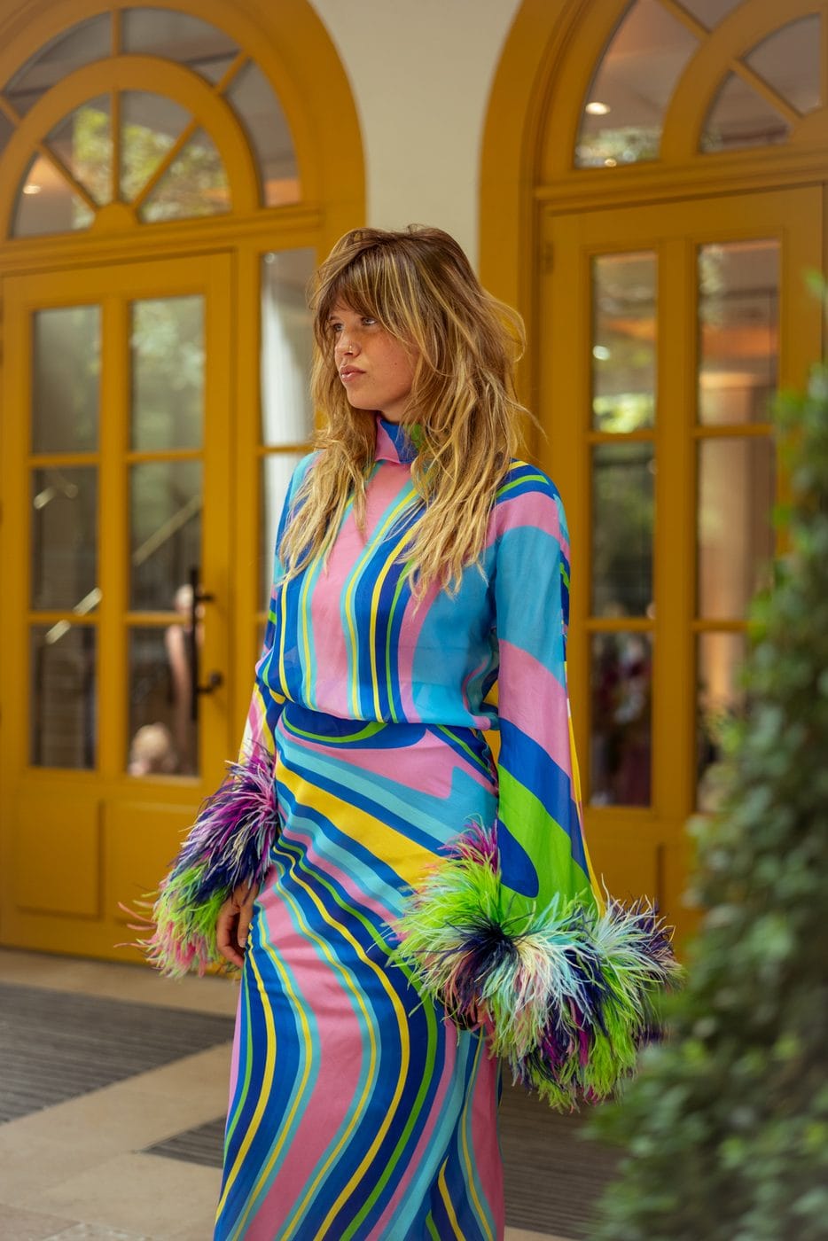 Yanina Couture, arrivals, Paris Haute Couture Week, photograph 24