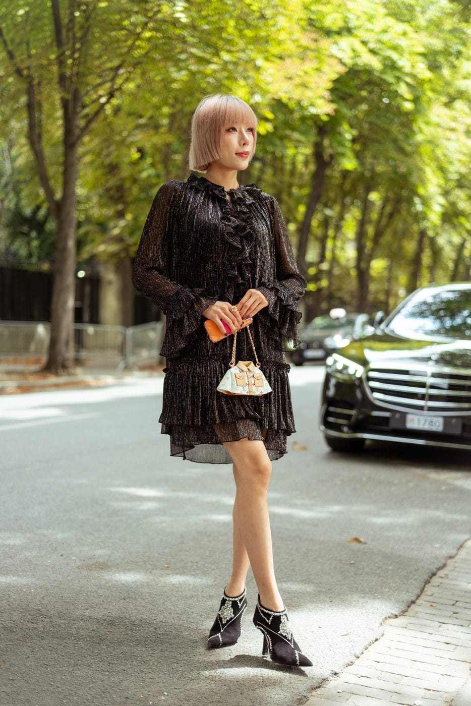 Yanina Couture, arrivals, Paris Haute Couture Week, photograph 34