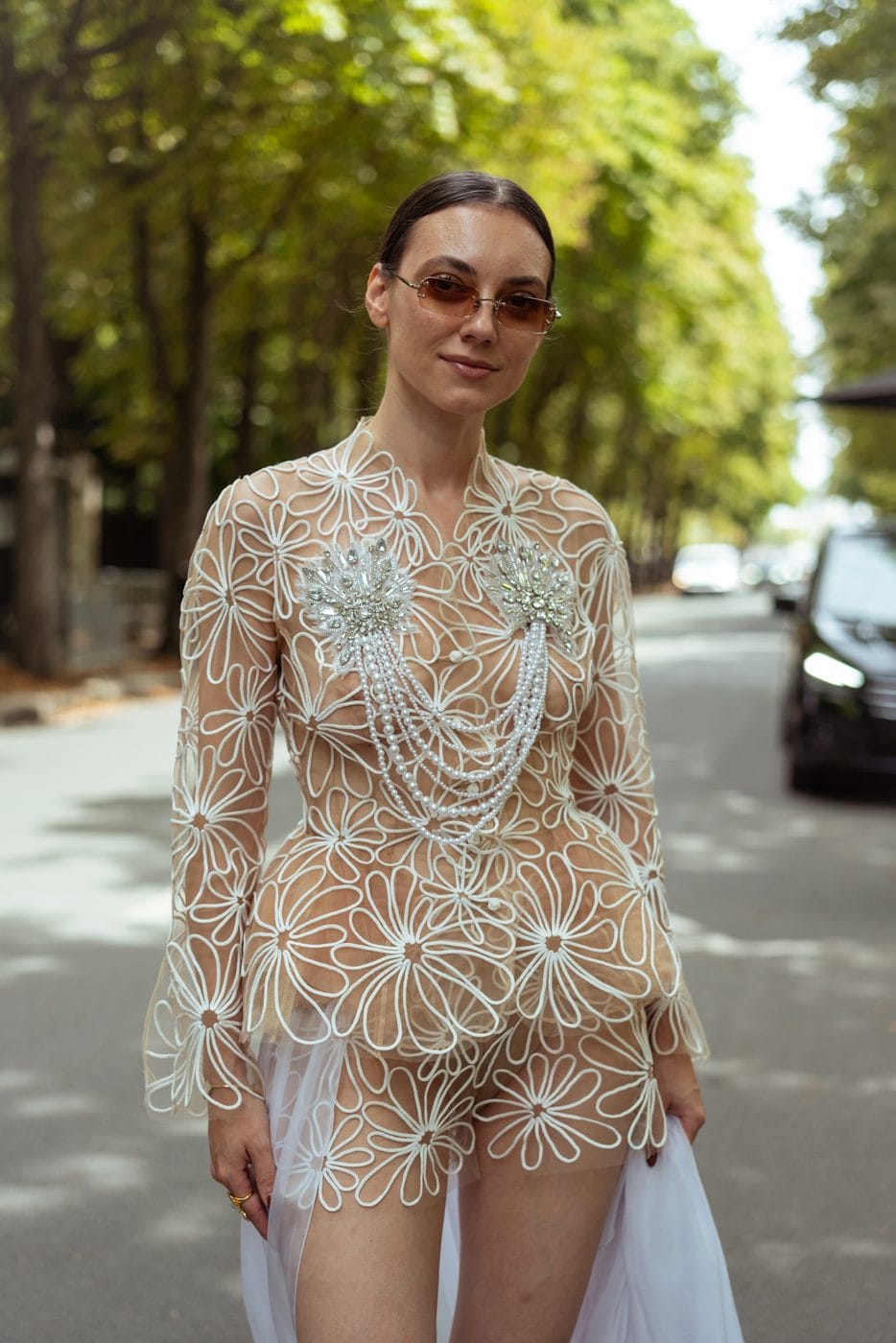 Yanina Couture, arrivals, Paris Haute Couture Week, photograph 64