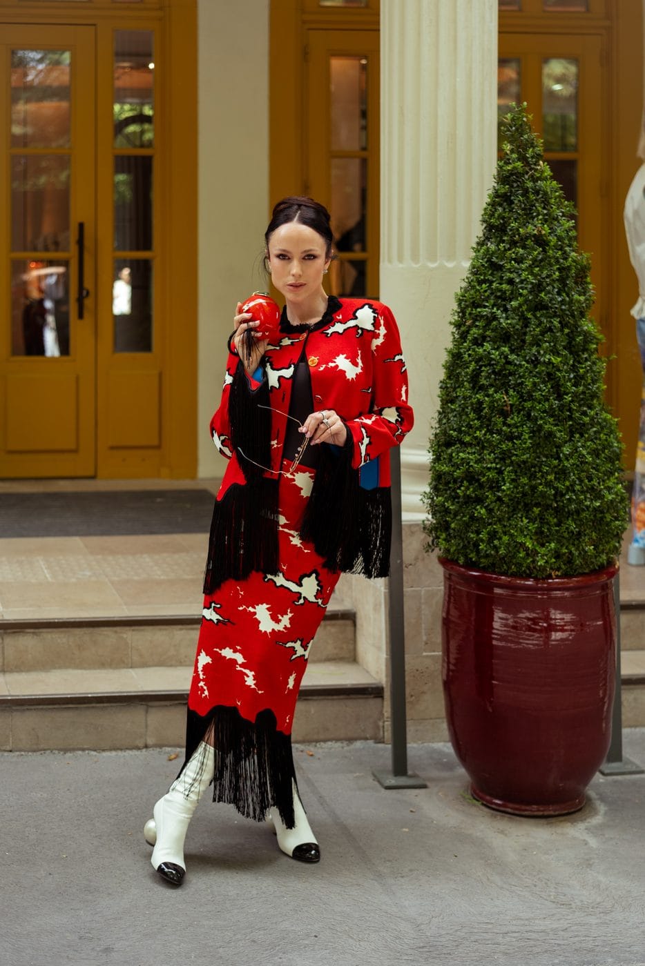 Yanina Couture, arrivals, Paris Haute Couture Week, photograph 68